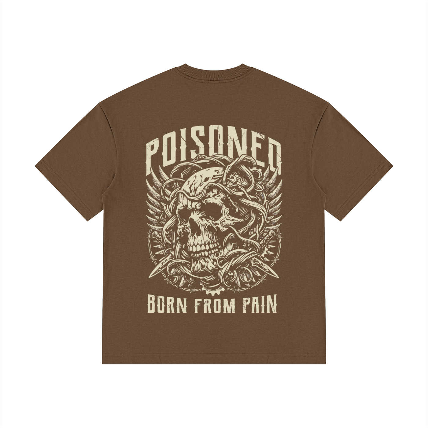 SLUMn Poisoned Drop Shoulder Cotton T-Shirt