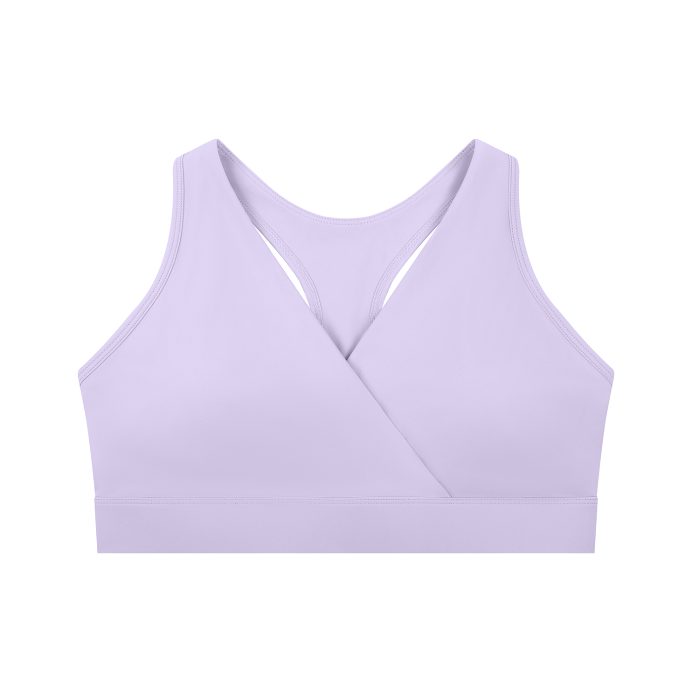 SLUMn Women's Crossover V-Neck Sports Bra