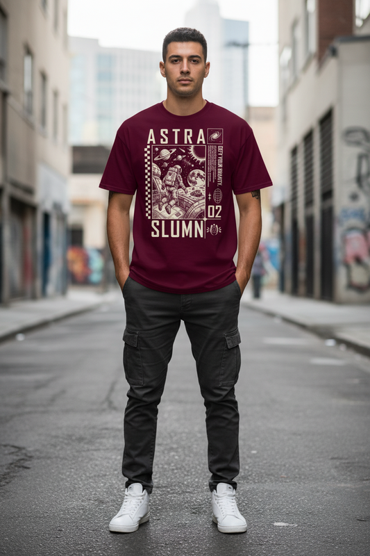 SLUMn ASTRO Classic Tee – 100% Cotton Unisex