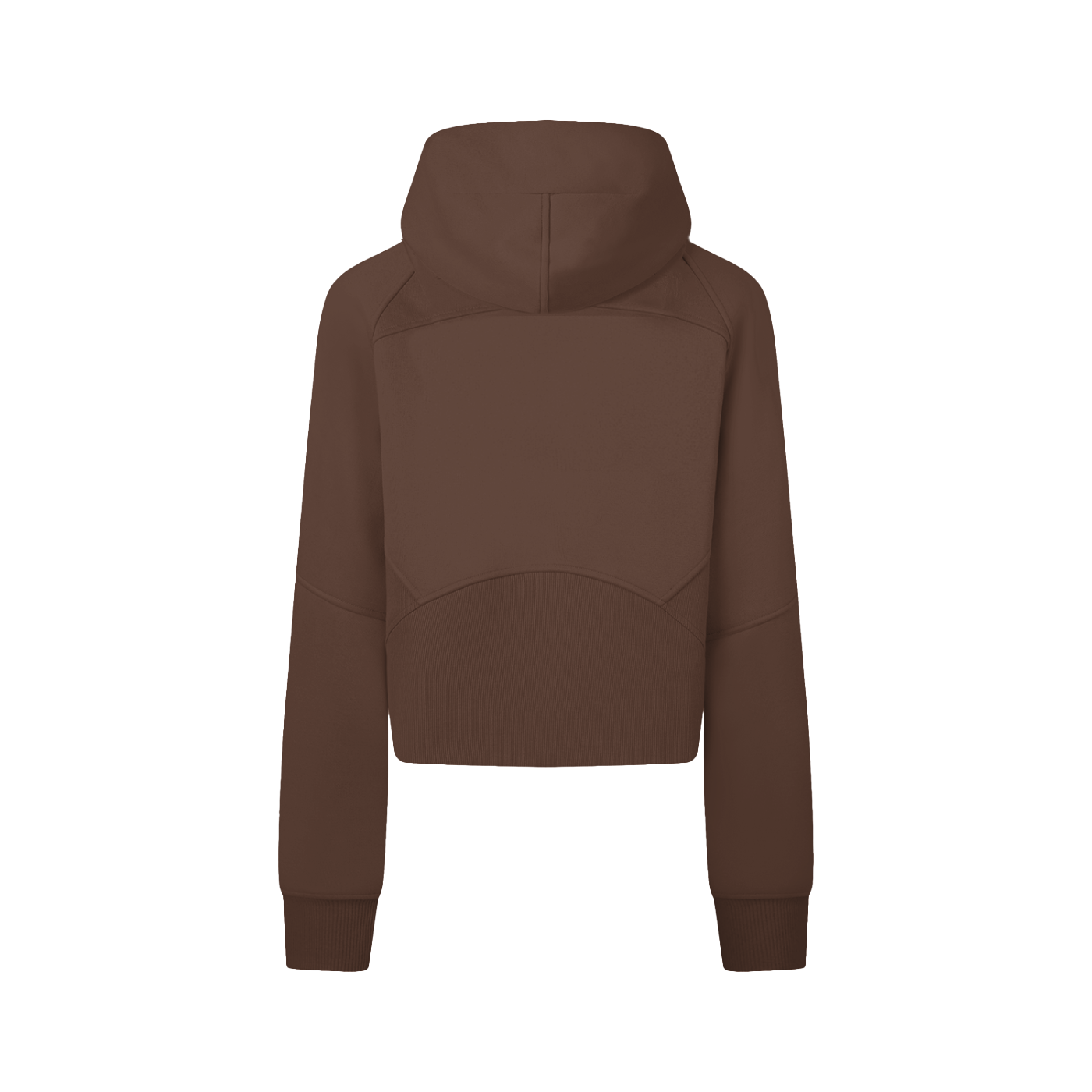 SLUMn Cropped Zip-Through Hoodie