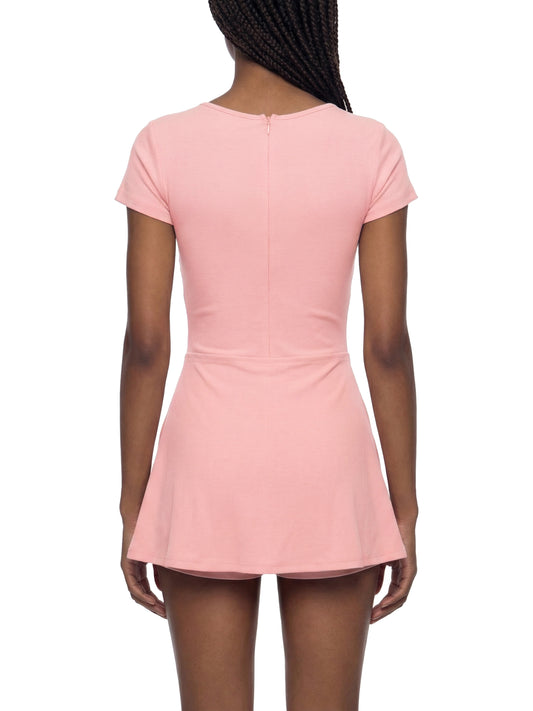 Women's Cape Tie-Waist Romper