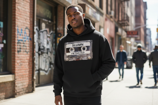 SLUMn Cassette Heavyweight Drop-Shoulder Hoodie