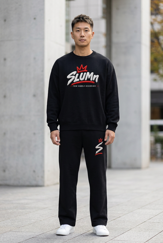 SLUMn Fall ’26 Drop-Shoulder Crewneck Sweatshirt
