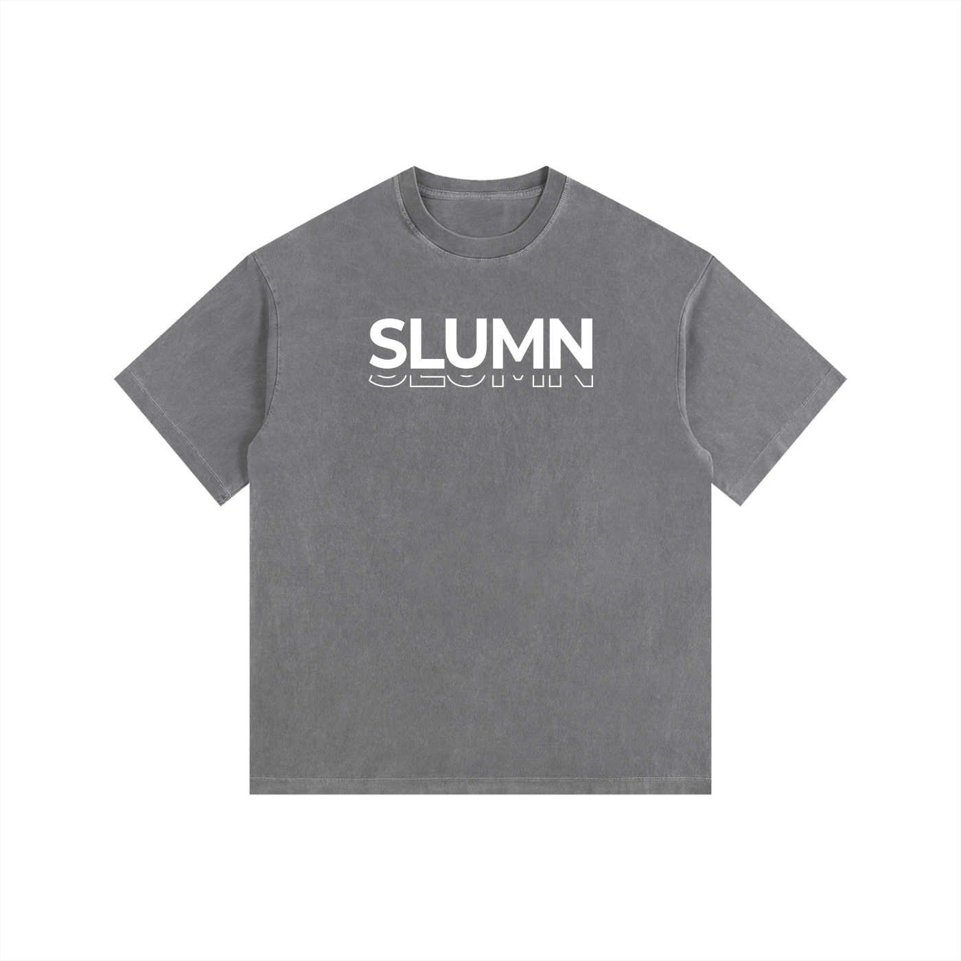 SLUMn Roots in Concrete Vintage Washed Oversized Cotton T-Shirt