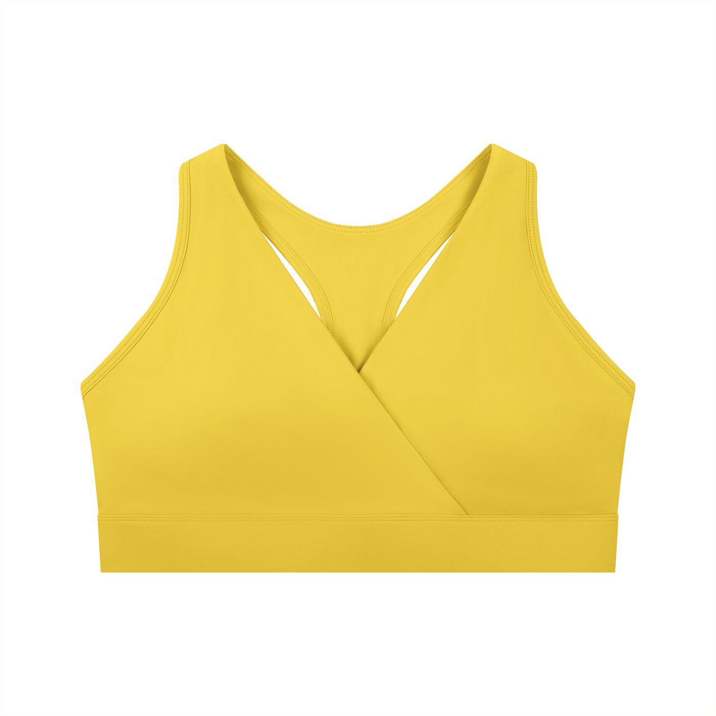 SLUMn Women's Crossover V-Neck Sports Bra