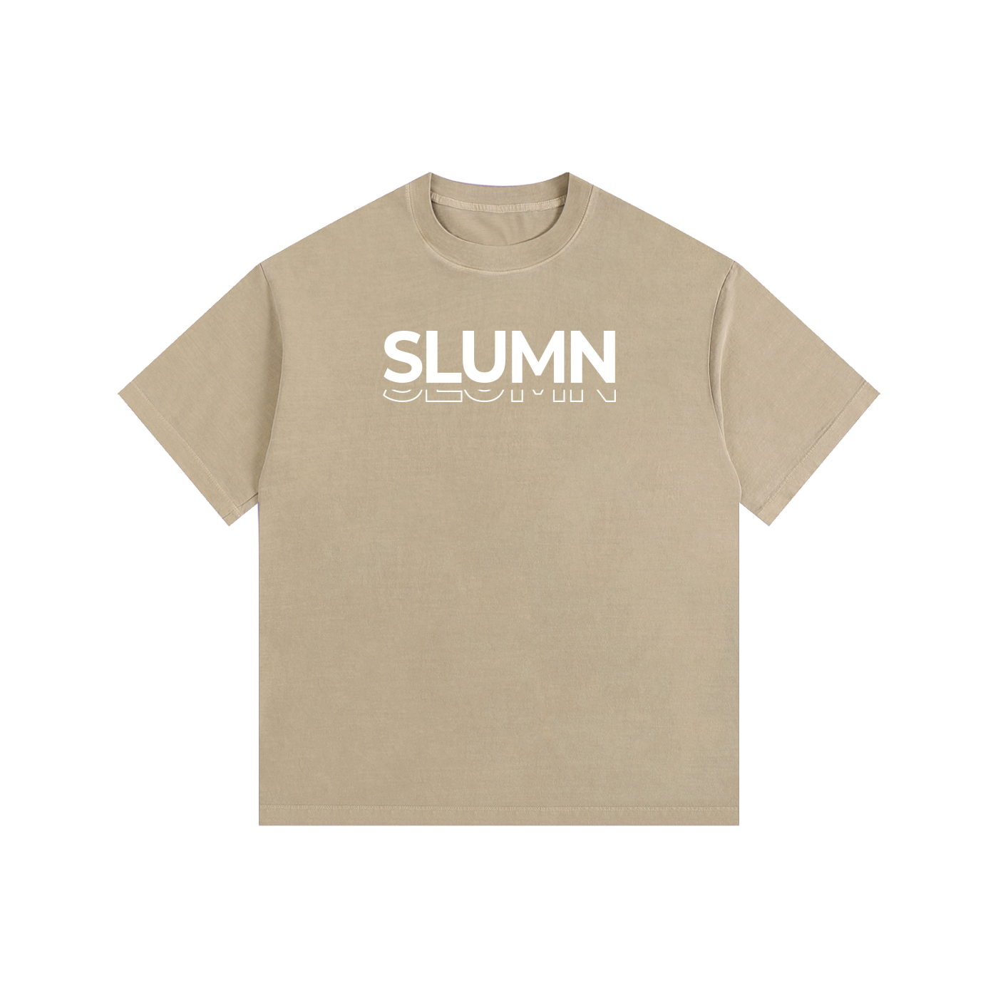 SLUMn Roots in Concrete Vintage Washed Oversized Cotton T-Shirt