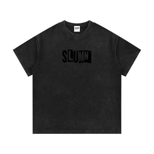 SLUMn Mineral Wash Waffle Knit T-Shirt