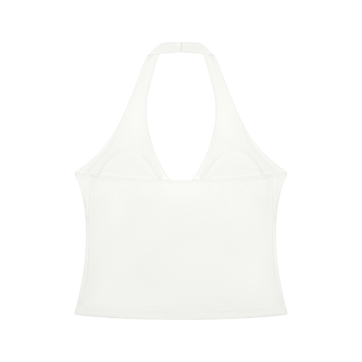 SLUMn Ruched Halter Yoga Crop Tank Top