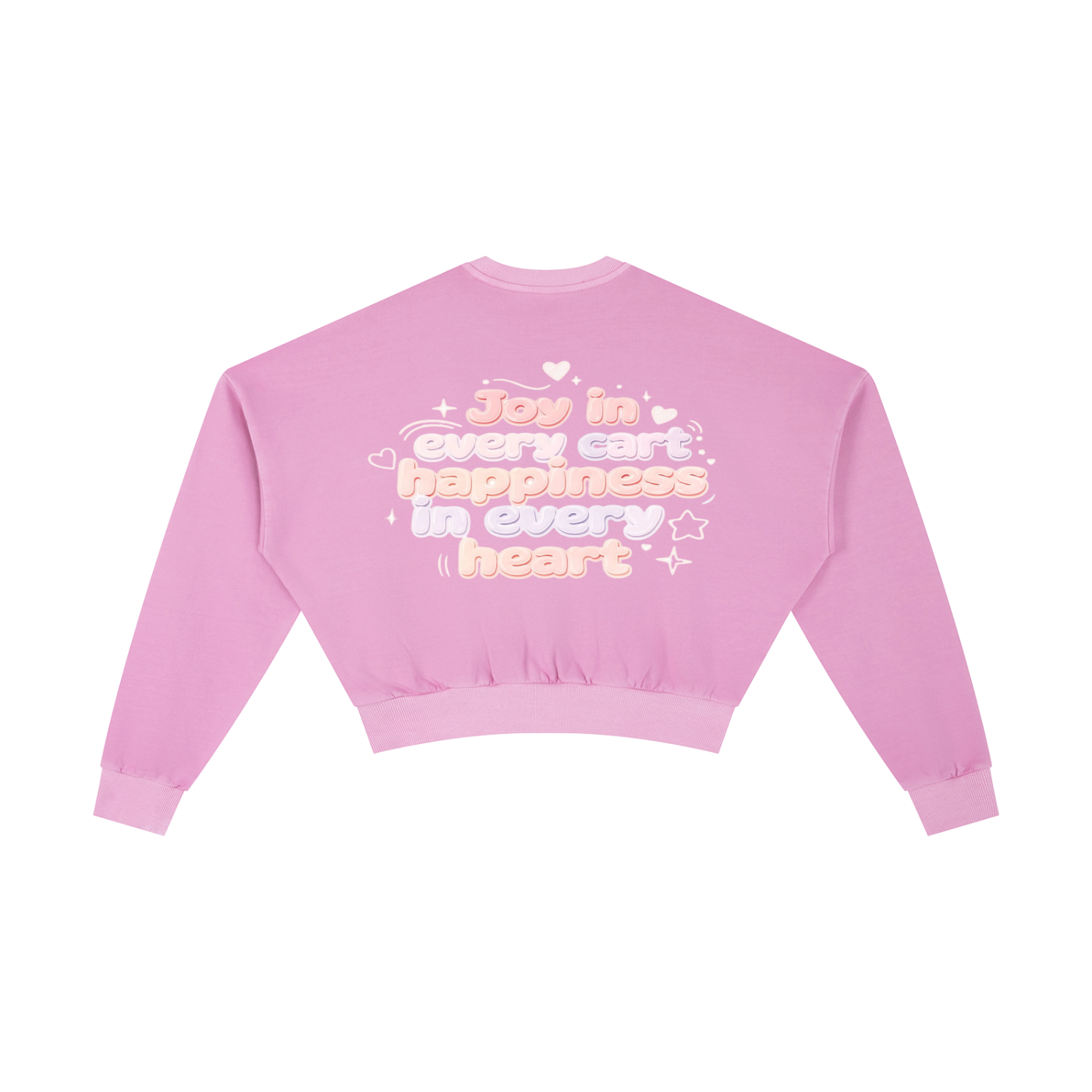 SLUMn Shopping Vintage Washed Heavyweight Cropped Sweatshirt