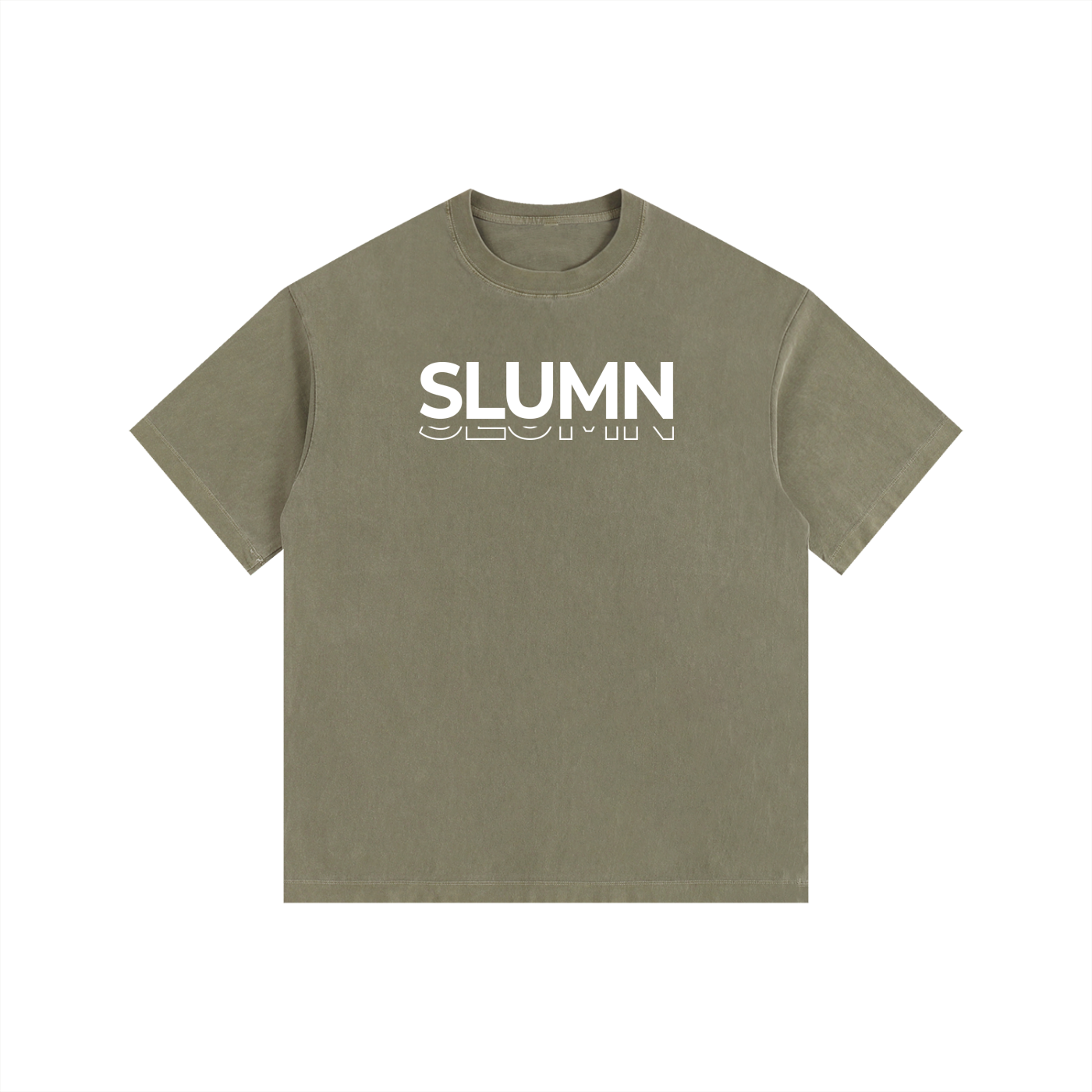 SLUMn Roots in Concrete Vintage Washed Oversized Cotton T-Shirt