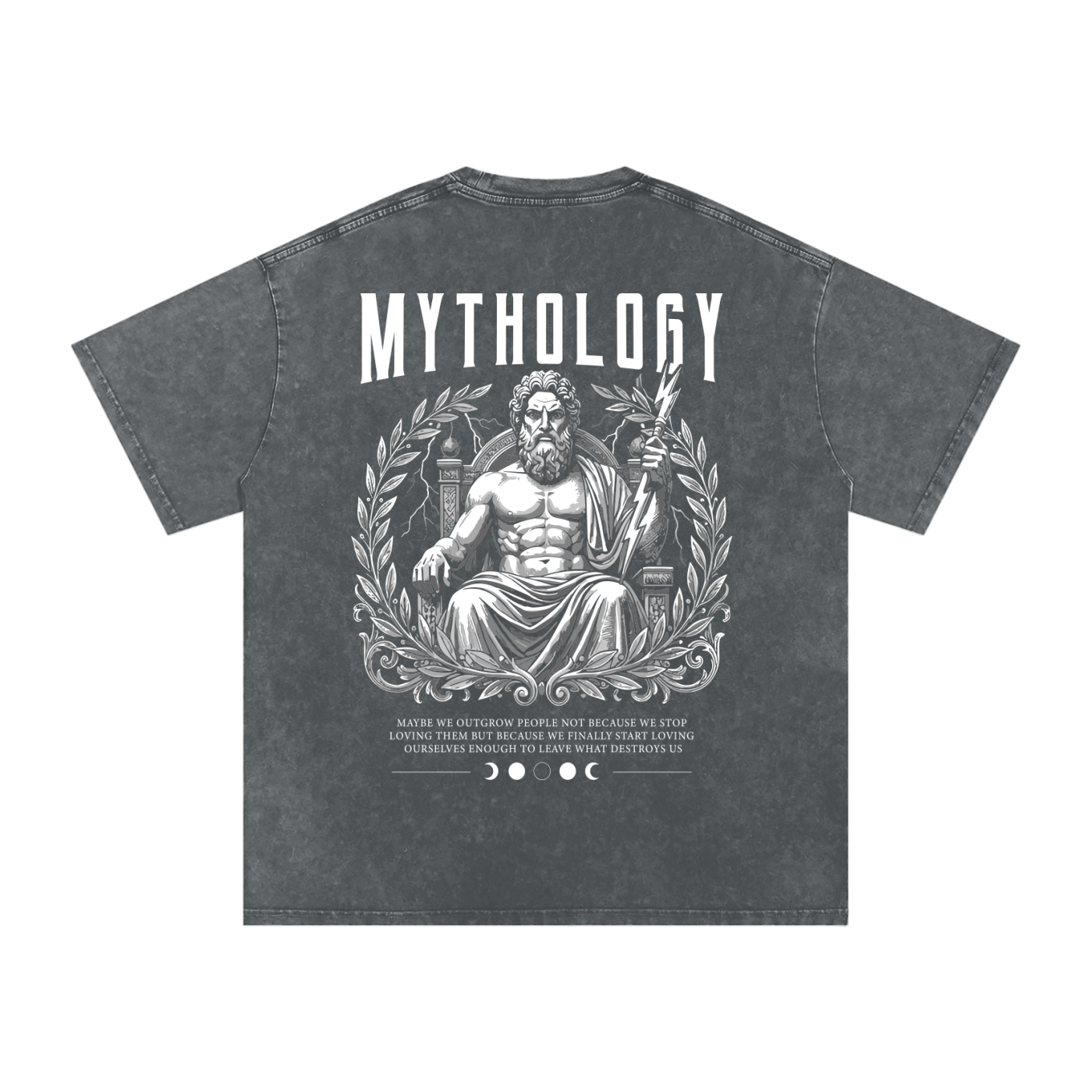 SLUMn Mythology Snow Washed Oversized T-Shirt