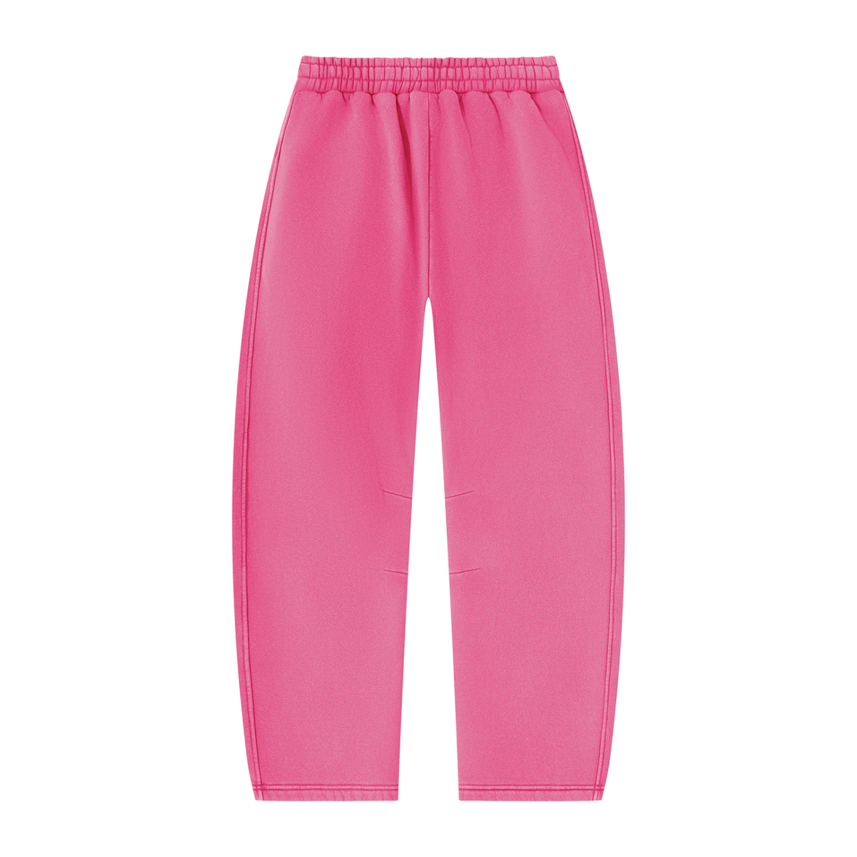 SLUMn FHB Vintage Wash Barrel-Leg Fleece Sweatpants