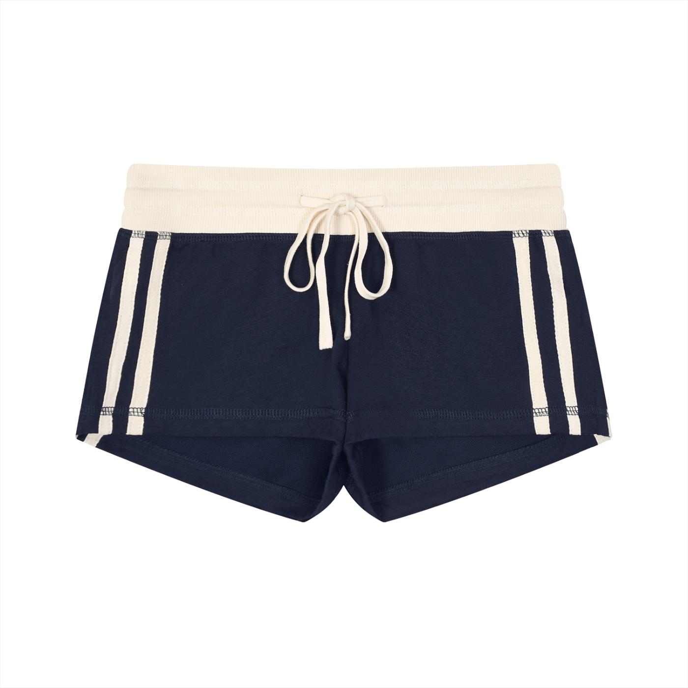 SLUMn Women's Contrast Stripe Track Shorts