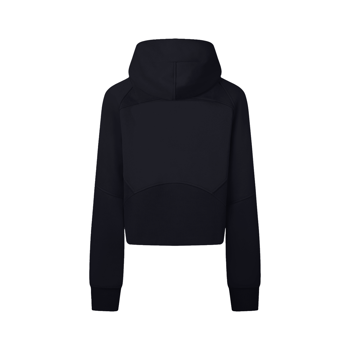 SLUMn Cropped Zip-Through Hoodie
