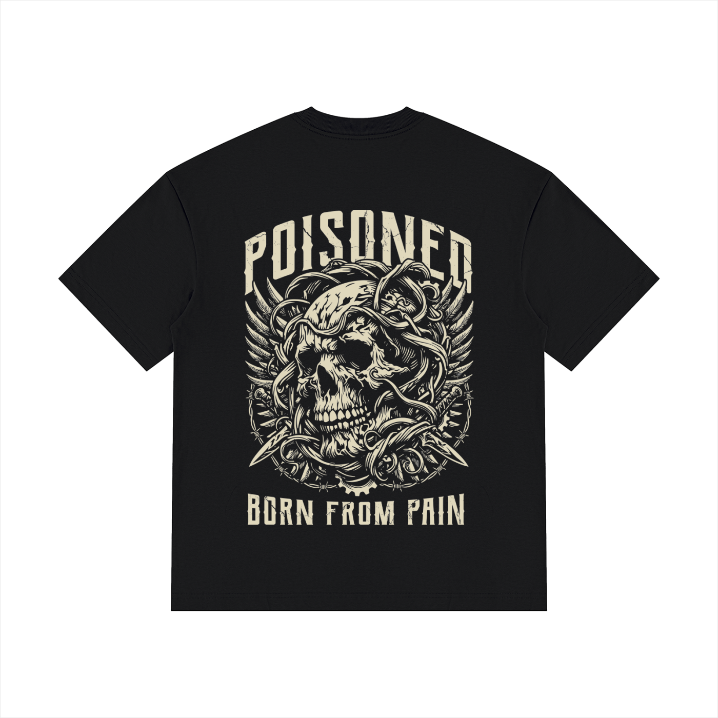 SLUMn Poisoned  Drop Shoulder Cotton T-Shirt