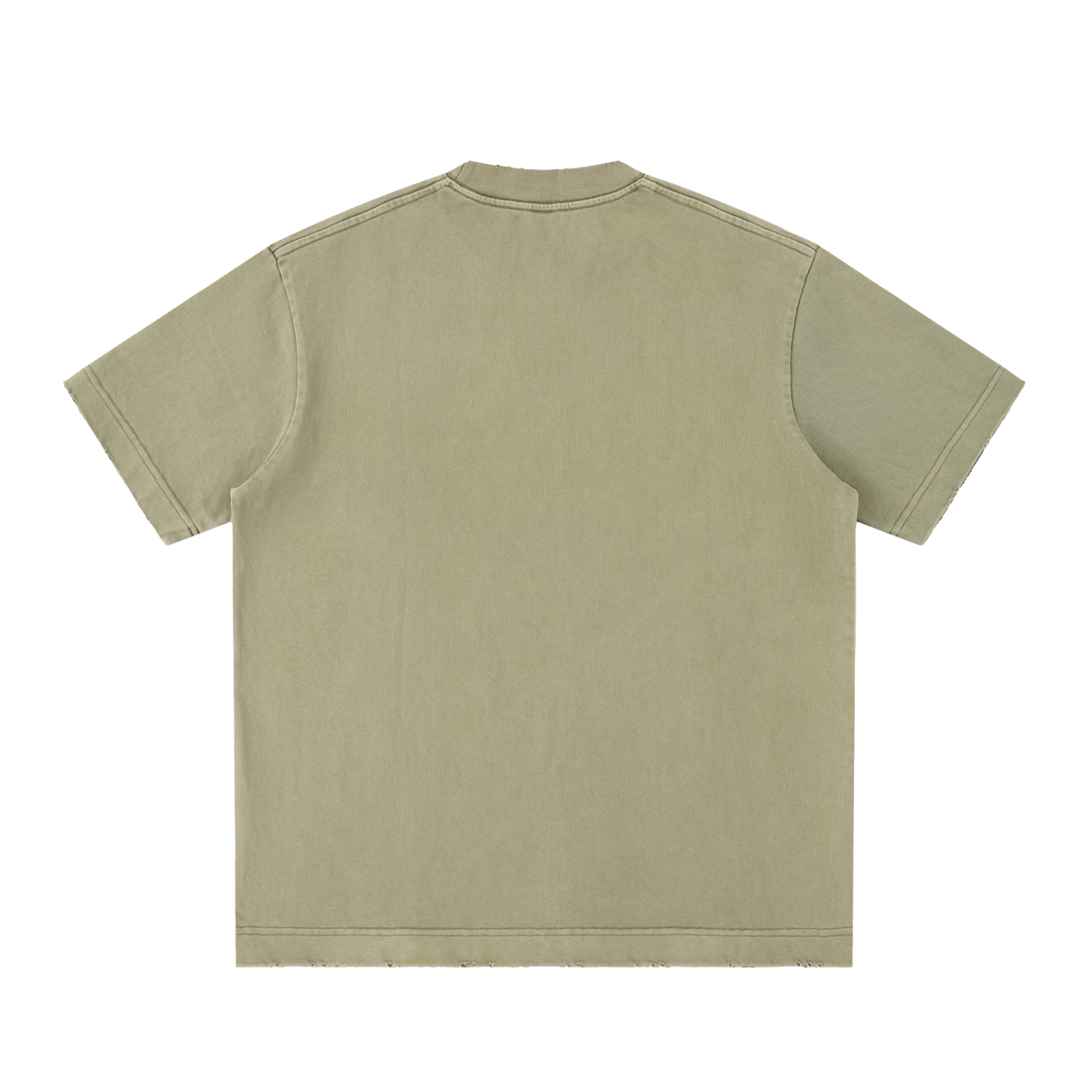 SLUMn Drip Heavyweight Vintage Wash Frayed Tee
