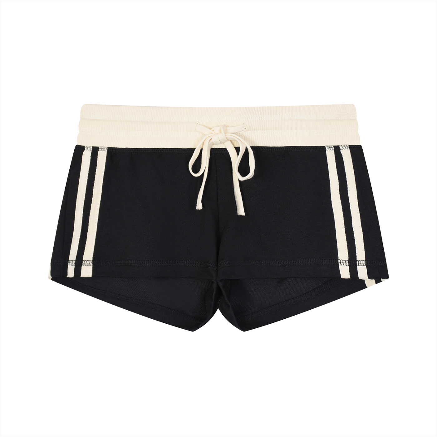SLUMn Women's Contrast Stripe Track Shorts
