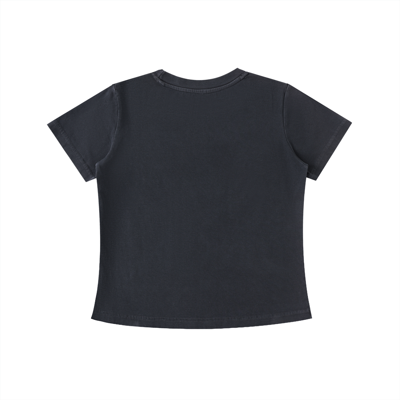 SLUMn Savage Women's Vintage Wash Drop-Shoulder Crop Tee