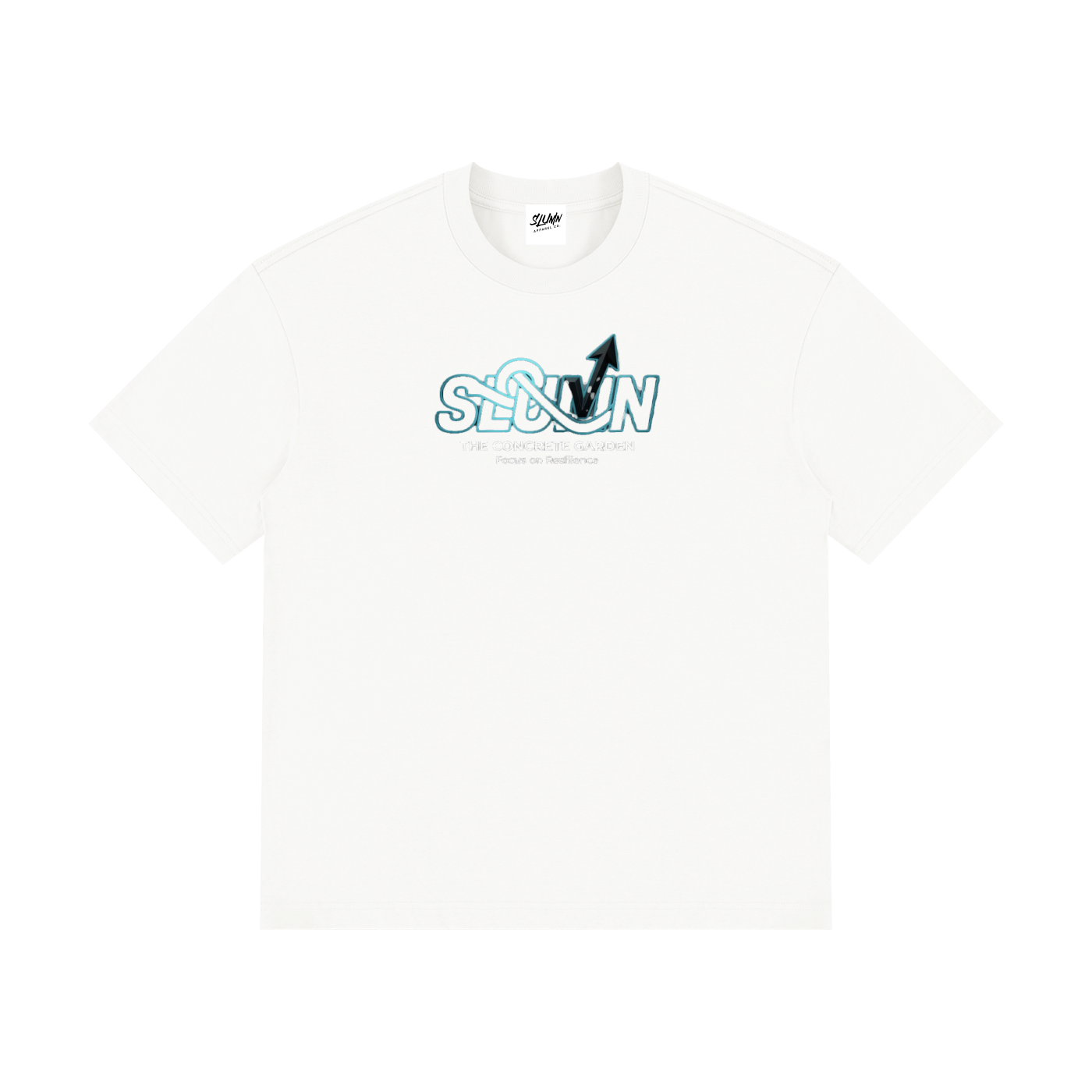 SLUMn  Drop Shoulder Cotton T-Shirt
