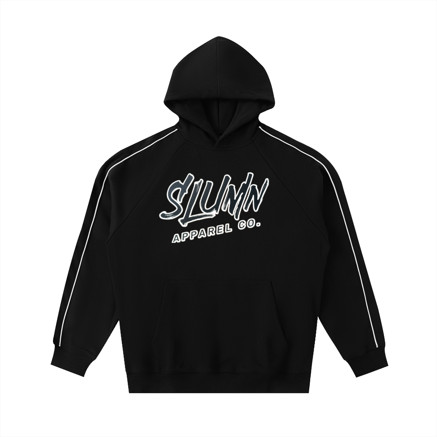 SLUMn Contrast Piping  Hoodie