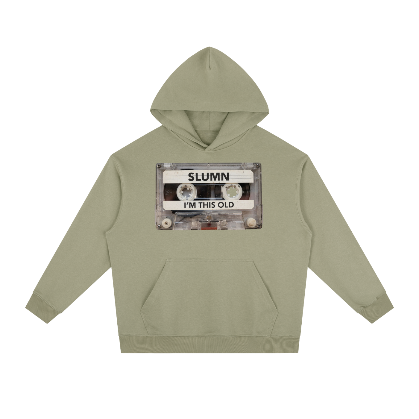 SLUMn Cassette Heavyweight Drop-Shoulder Hoodie