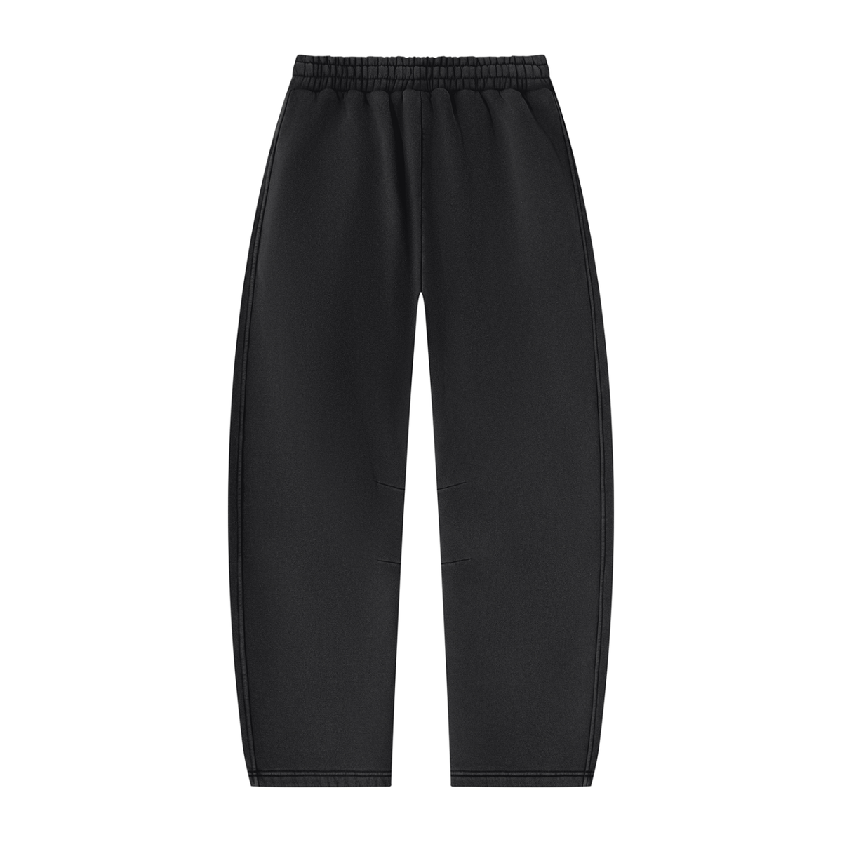 SLUMn FHB Vintage Wash Barrel-Leg Fleece Sweatpants