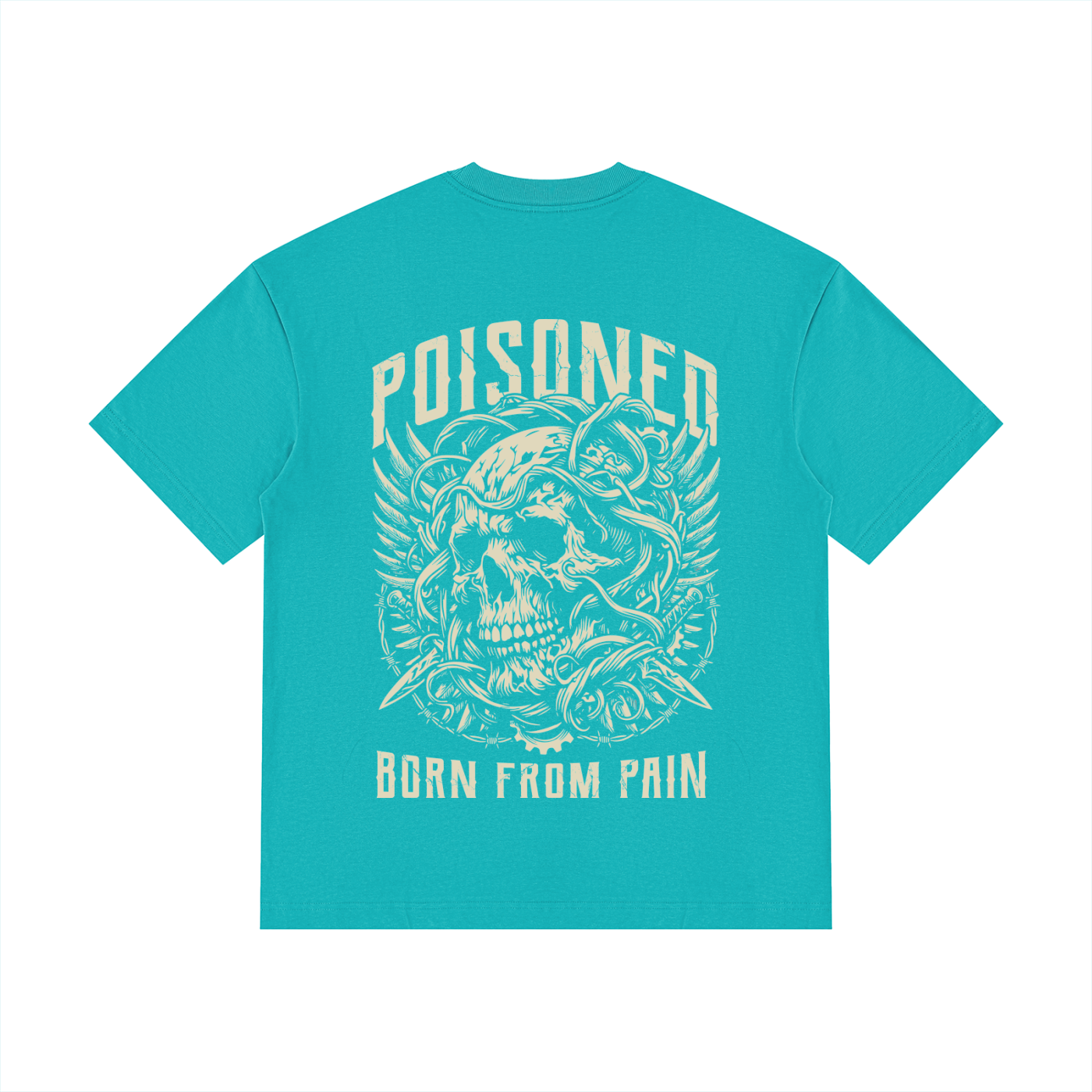 SLUMn Poisoned  Drop Shoulder Cotton T-Shirt