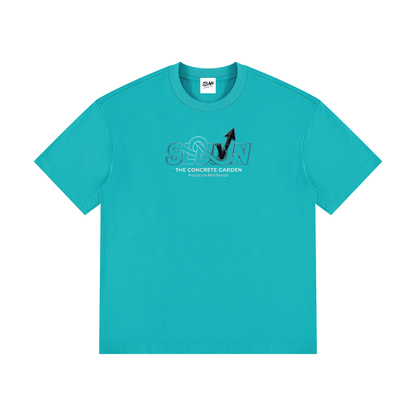SLUMn  Drop Shoulder Cotton T-Shirt