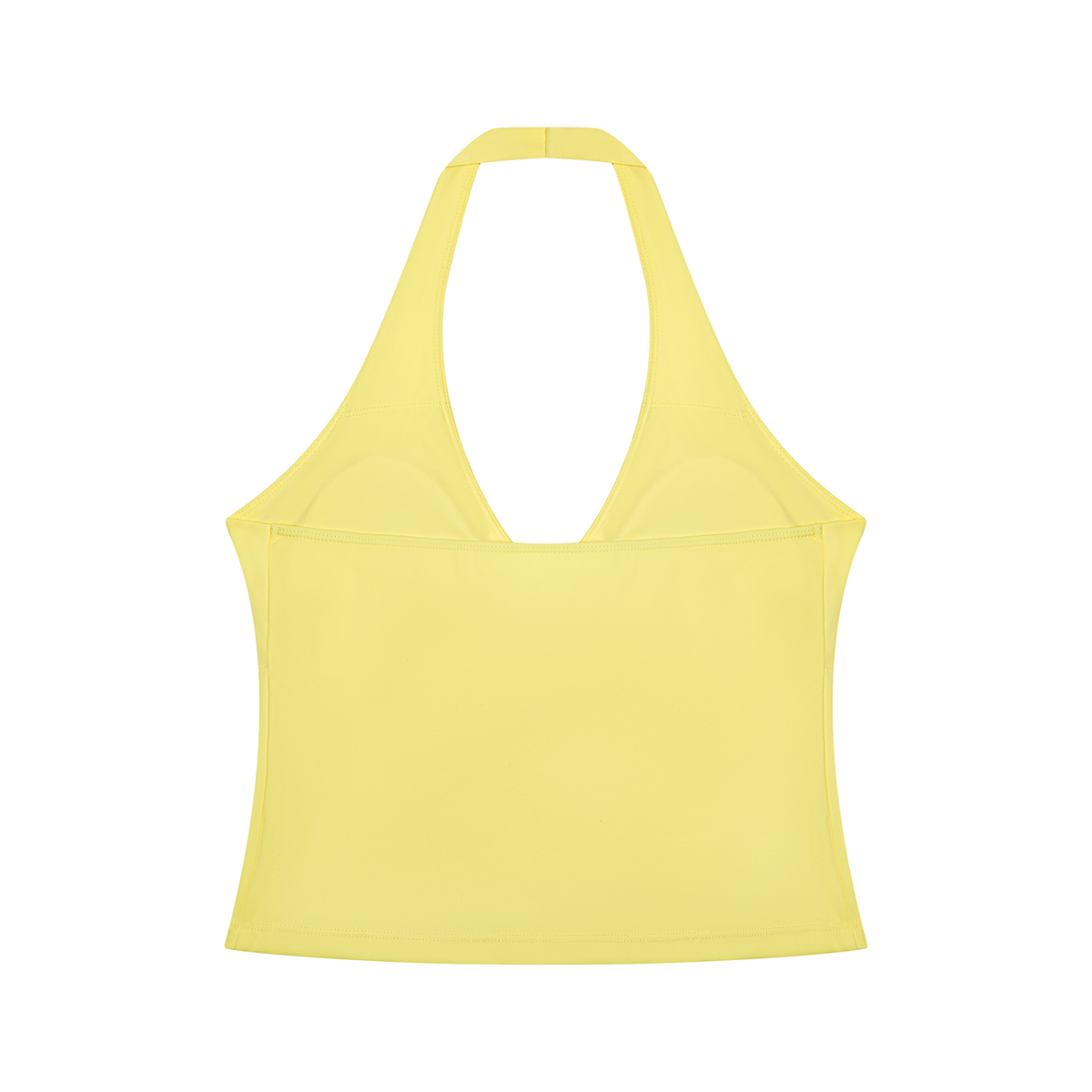 SLUMn Ruched Halter Yoga Crop Tank Top