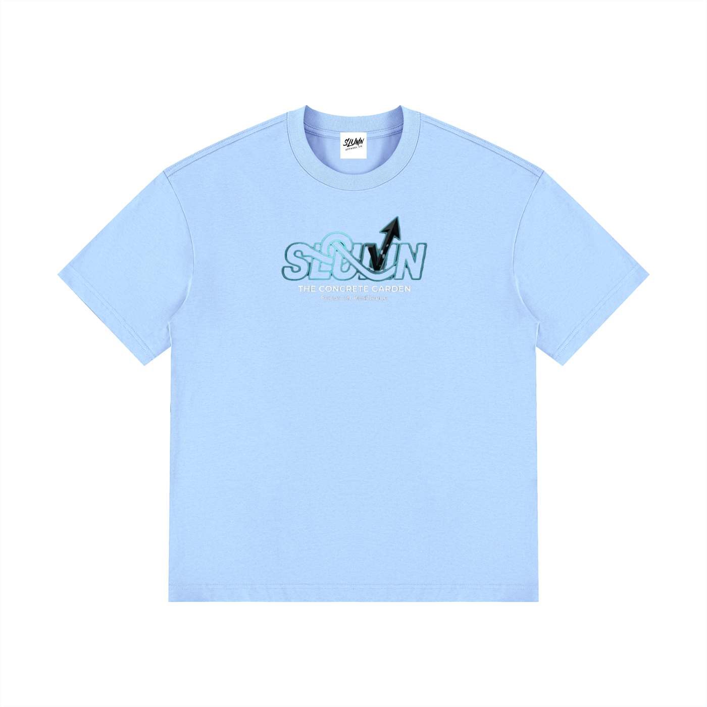 SLUMn  Drop Shoulder Cotton T-Shirt