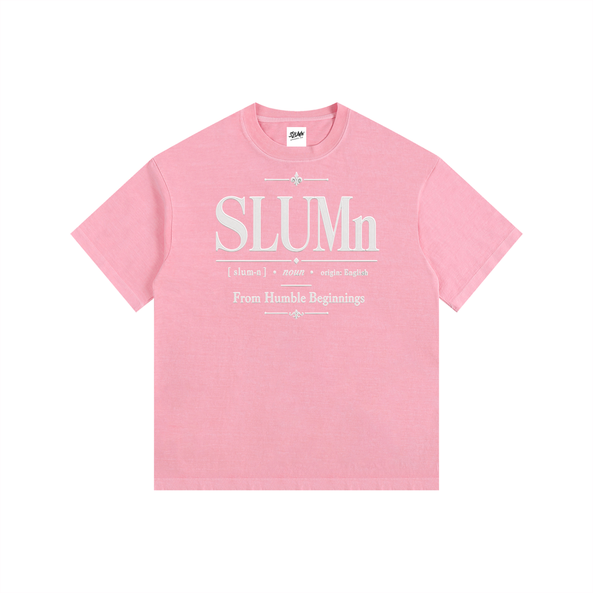 SLUMn Definition Tee — Vintage Washed Oversized Cotton T-Shirt