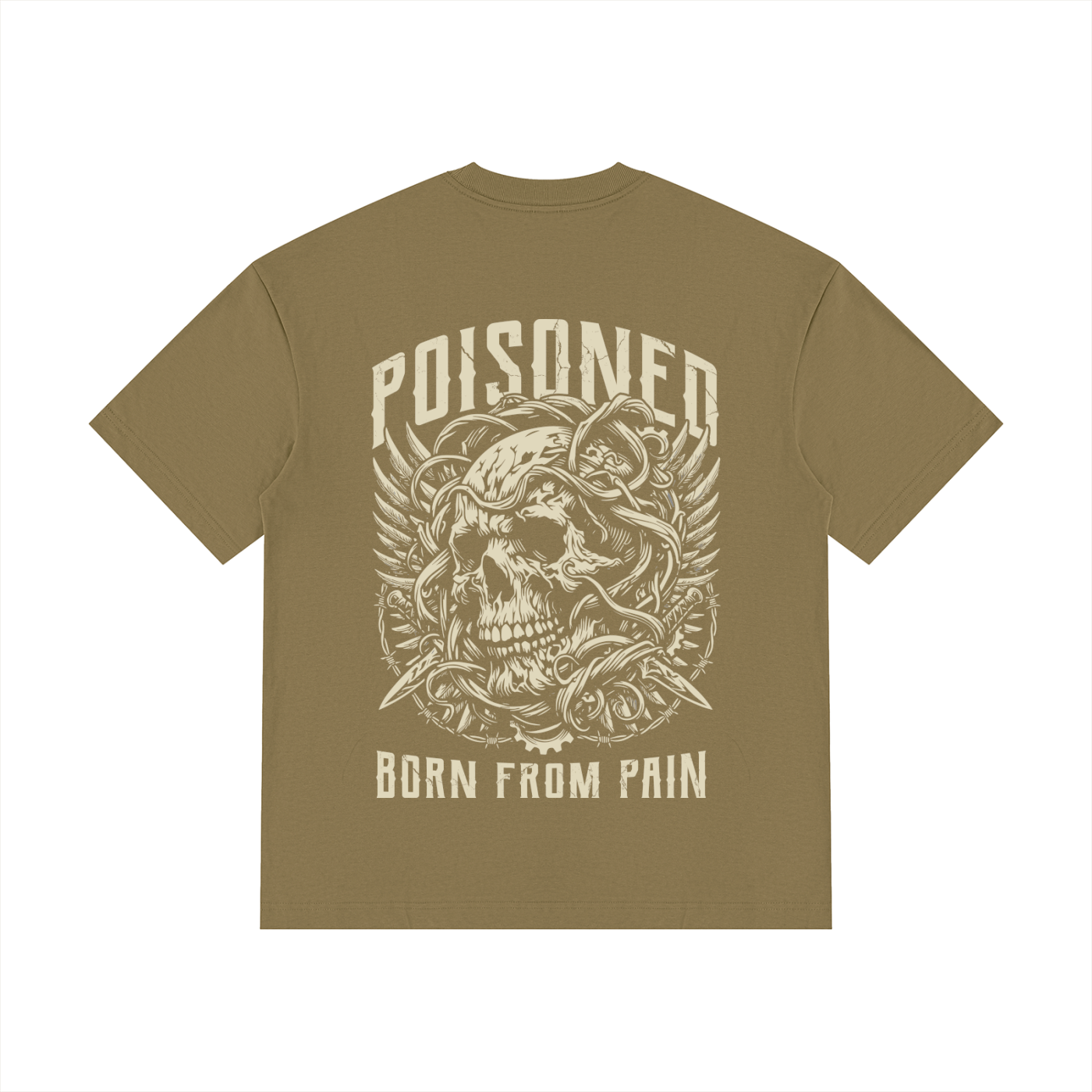 SLUMn Poisoned  Drop Shoulder Cotton T-Shirt