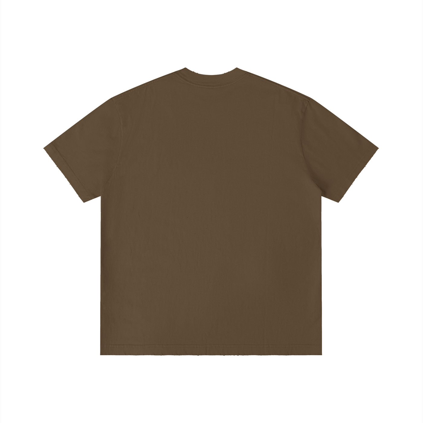 SLUMn SILENCE Vintage Wash Distressed Drop-Shoulder Tee