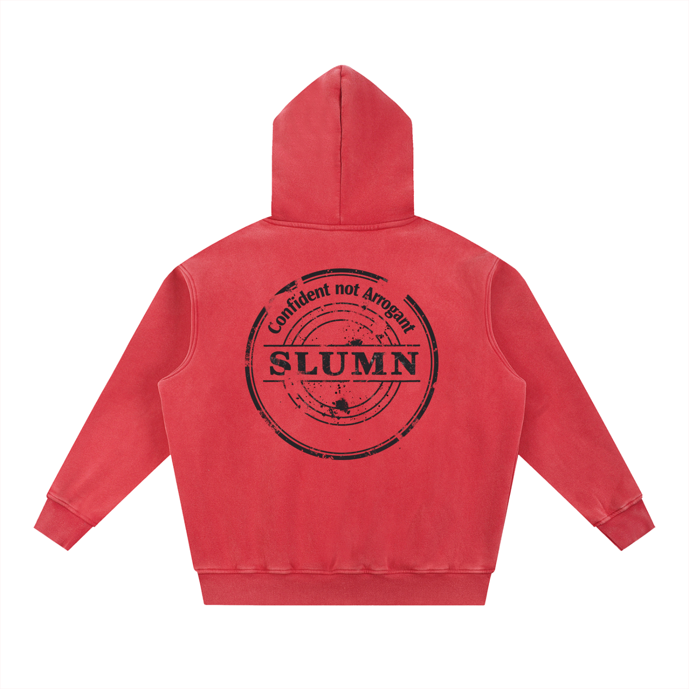 Snow Wash Fleece Oversize Hoodie