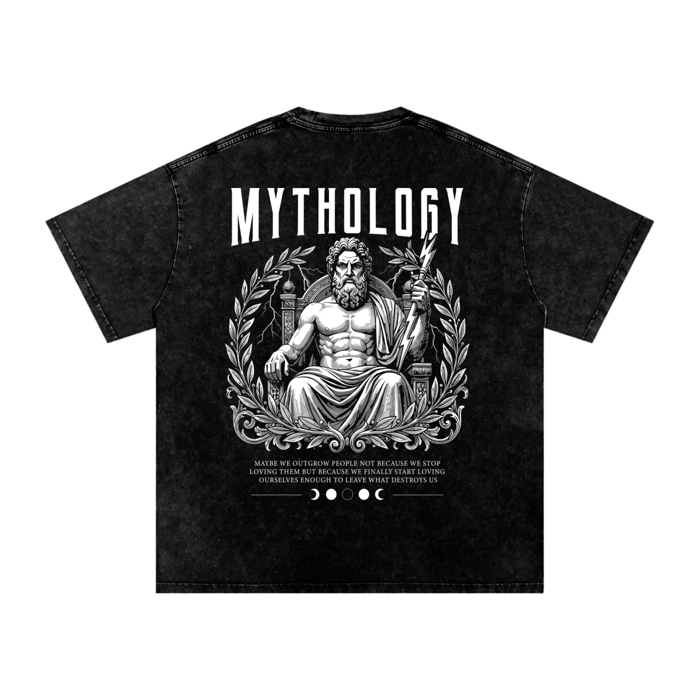 SLUMn Mythology Snow Washed Oversized T-Shirt
