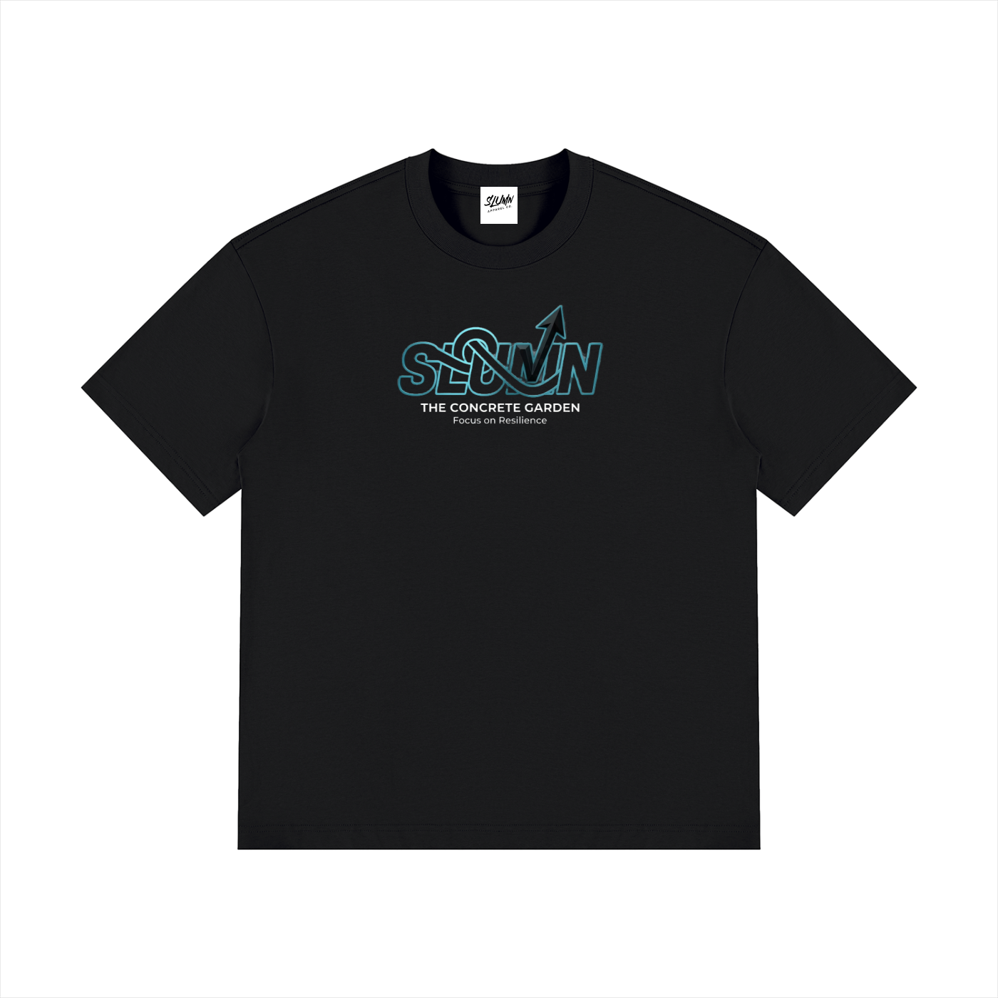 SLUMn  Drop Shoulder Cotton T-Shirt