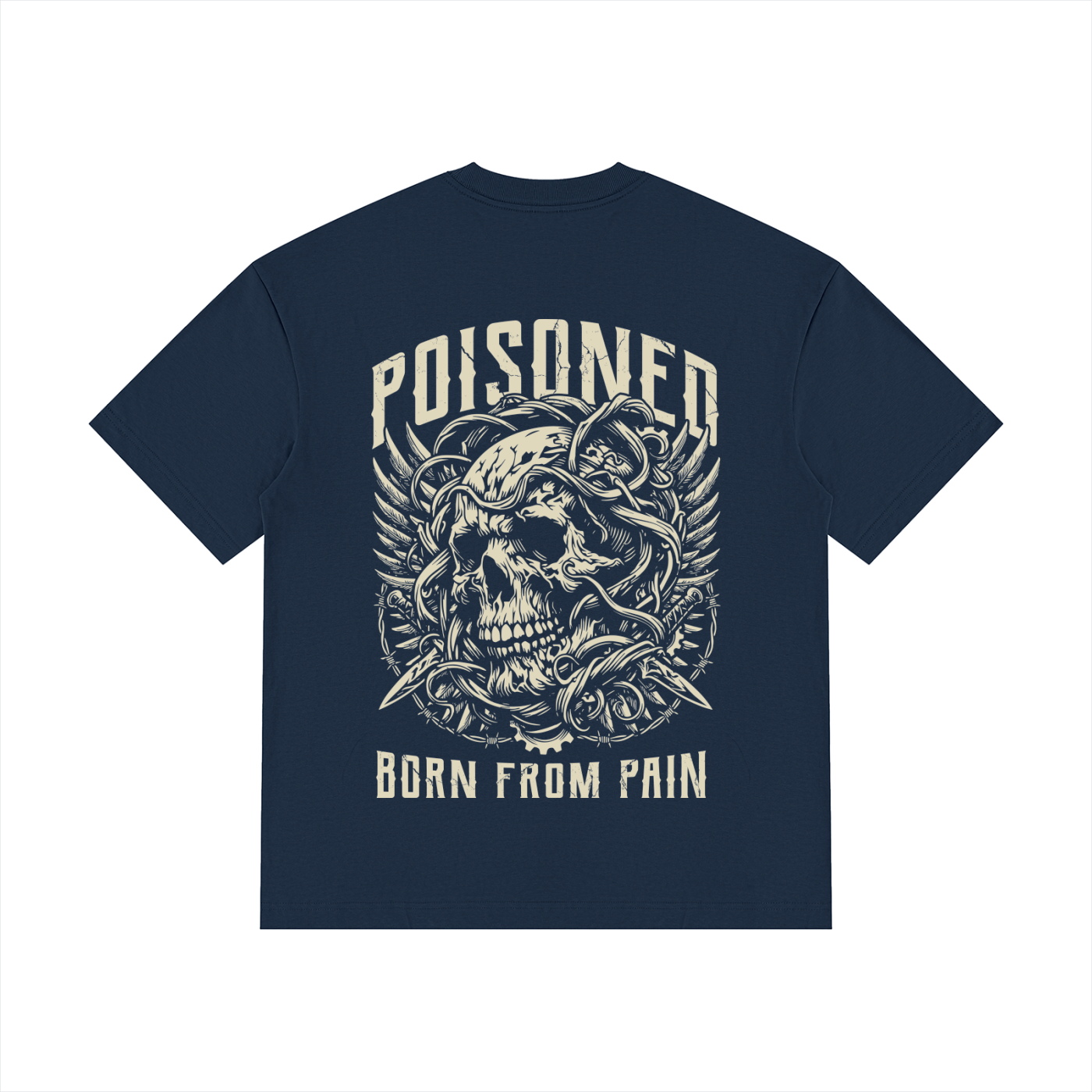 SLUMn Poisoned  Drop Shoulder Cotton T-Shirt