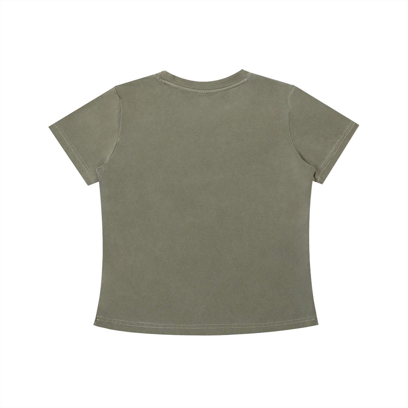 SLUMn Savage Women's Vintage Wash Drop-Shoulder Crop Tee