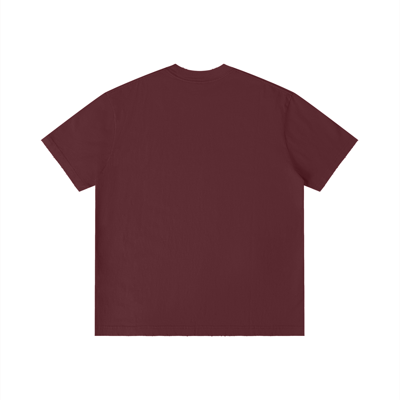 SLUMn SILENCE Vintage Wash Distressed Drop-Shoulder Tee