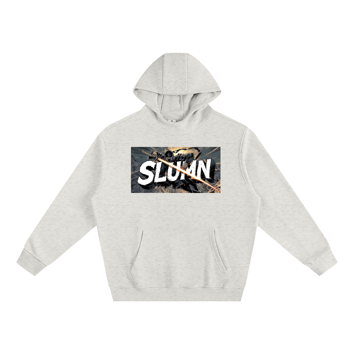 Fleeced High Neck Hoodie