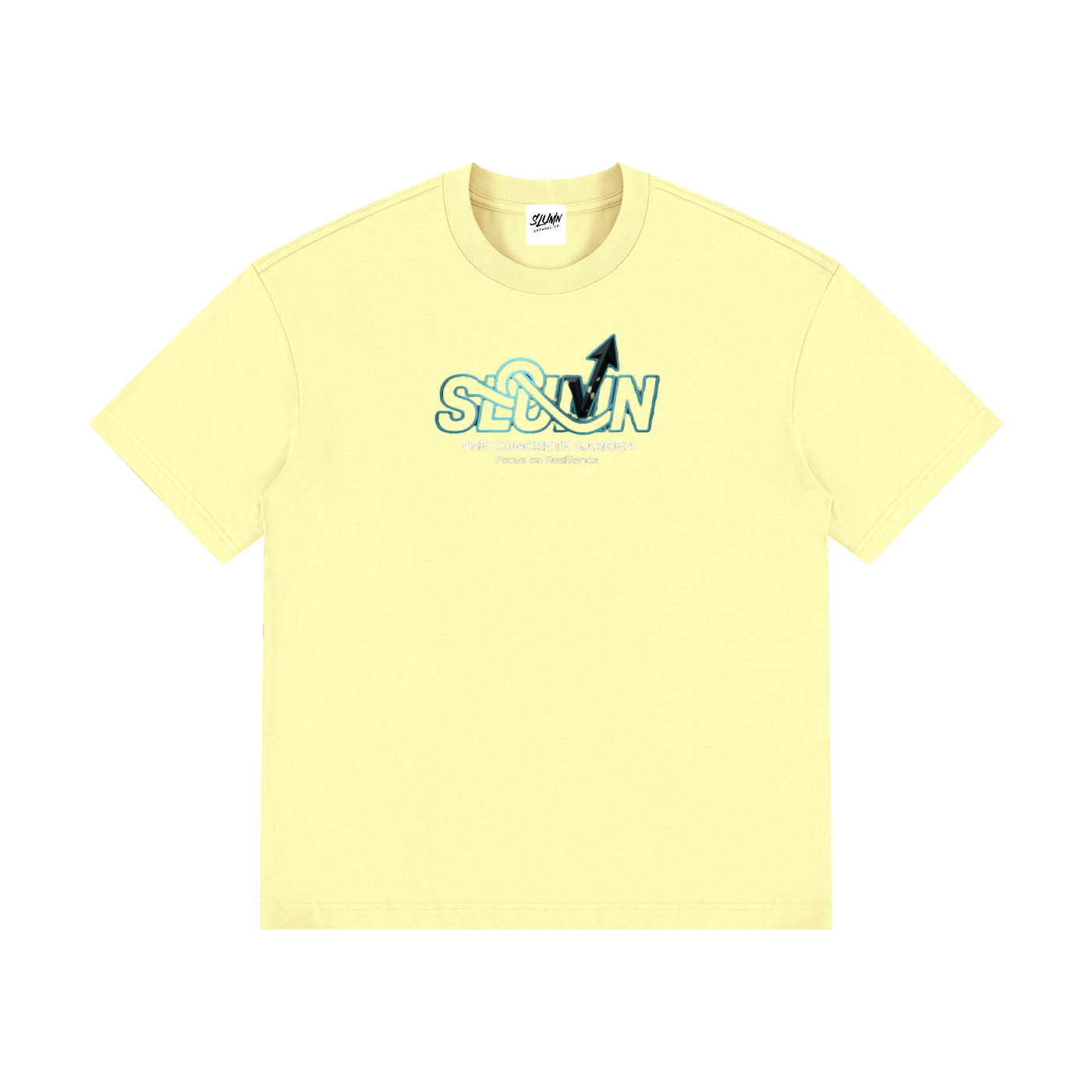 SLUMn  Drop Shoulder Cotton T-Shirt