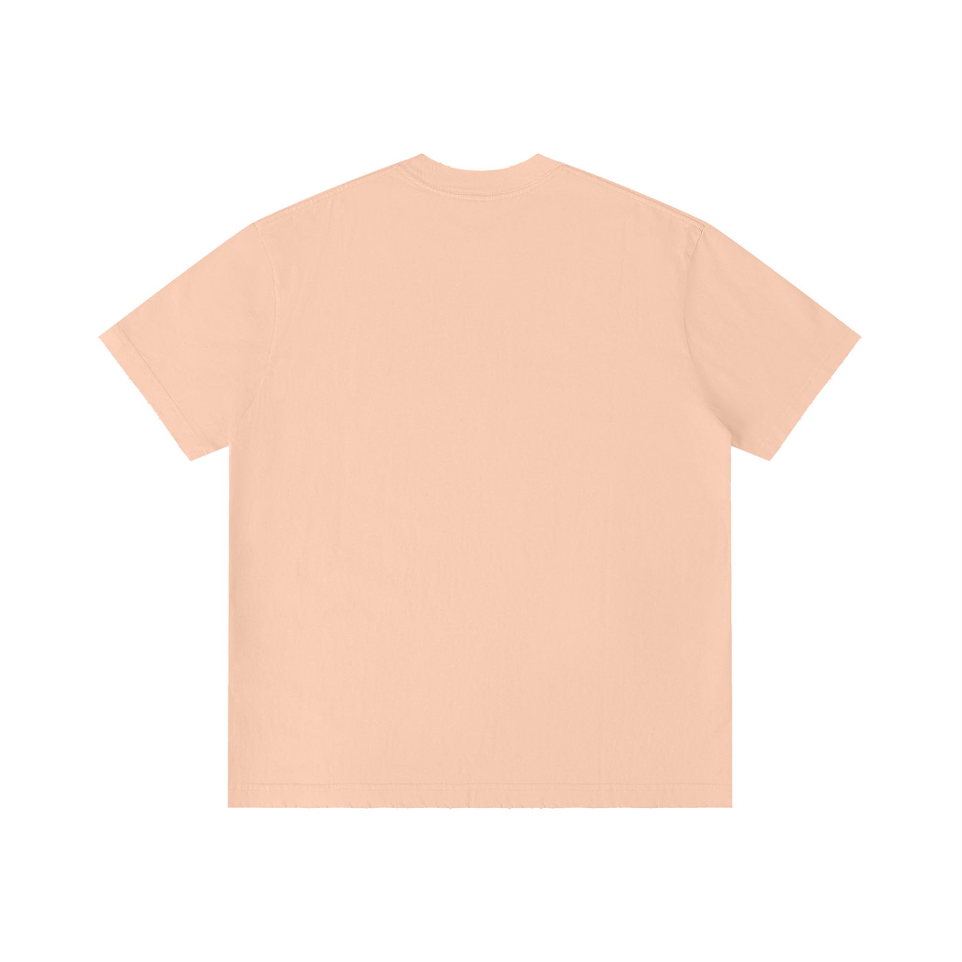 SLUMn SILENCE Vintage Wash Distressed Drop-Shoulder Tee