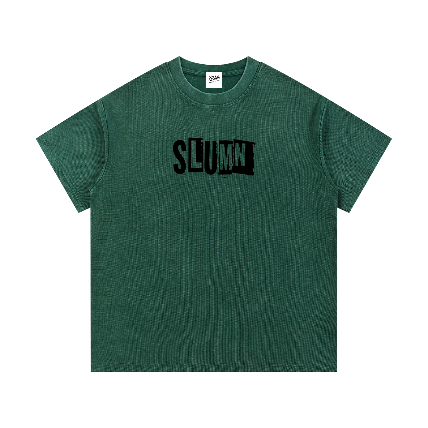 SLUMn Mineral Wash Waffle Knit T-Shirt