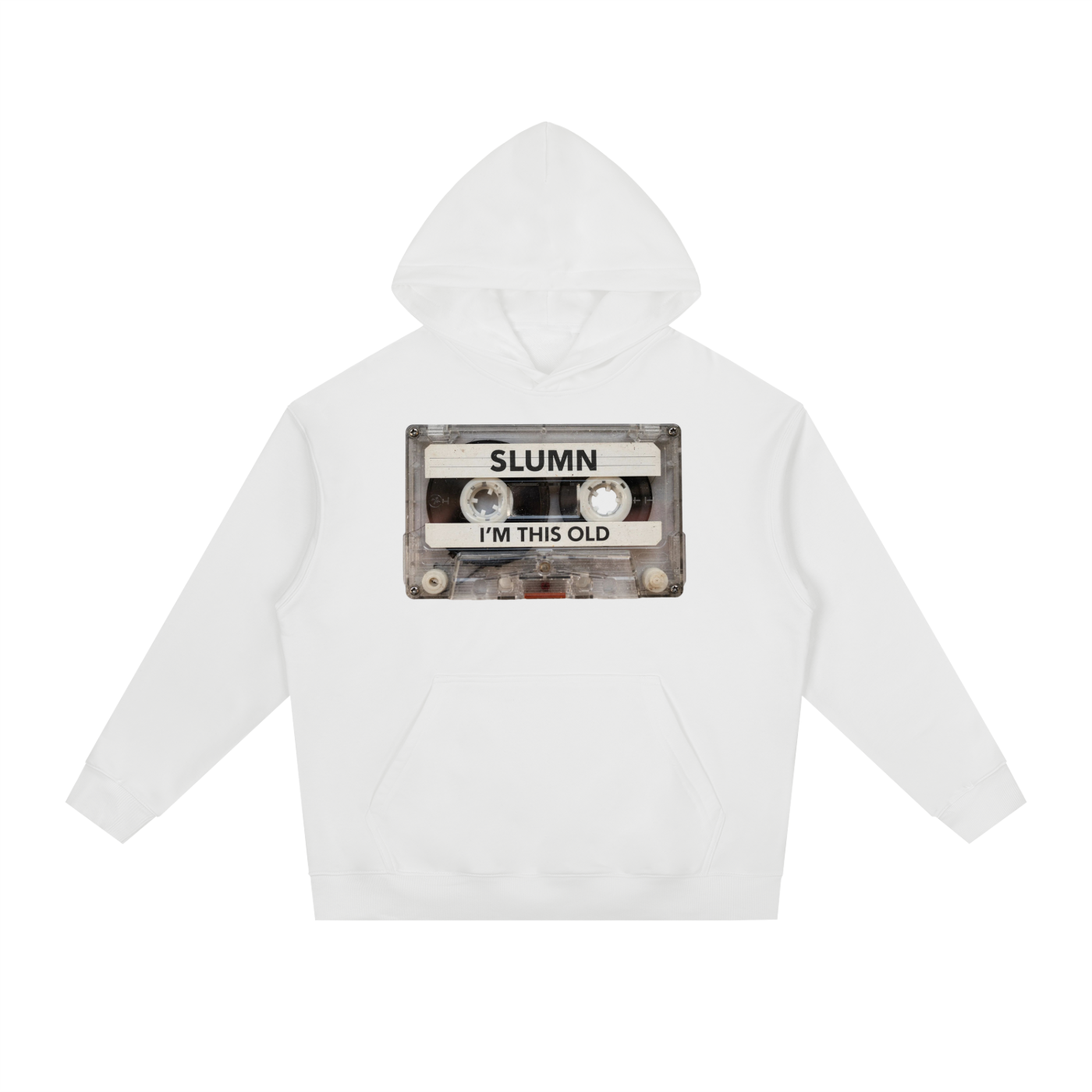 SLUMn Cassette Heavyweight Drop-Shoulder Hoodie