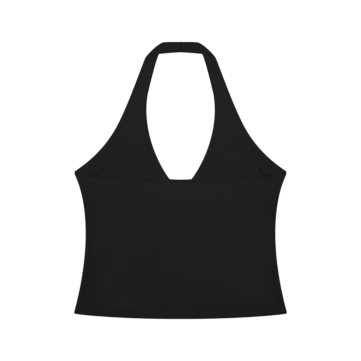 SLUMn Ruched Halter Yoga Crop Tank Top