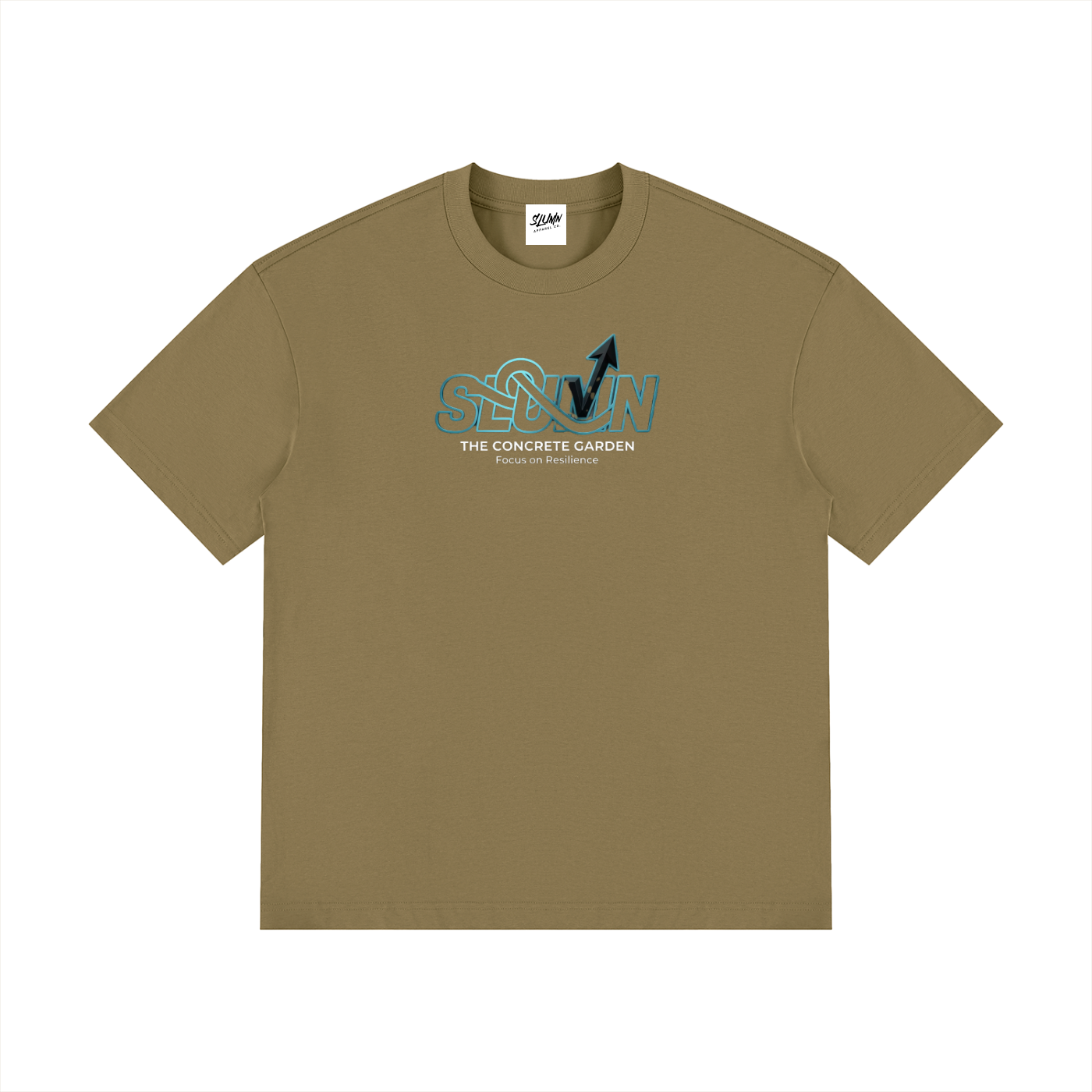 SLUMn  Drop Shoulder Cotton T-Shirt