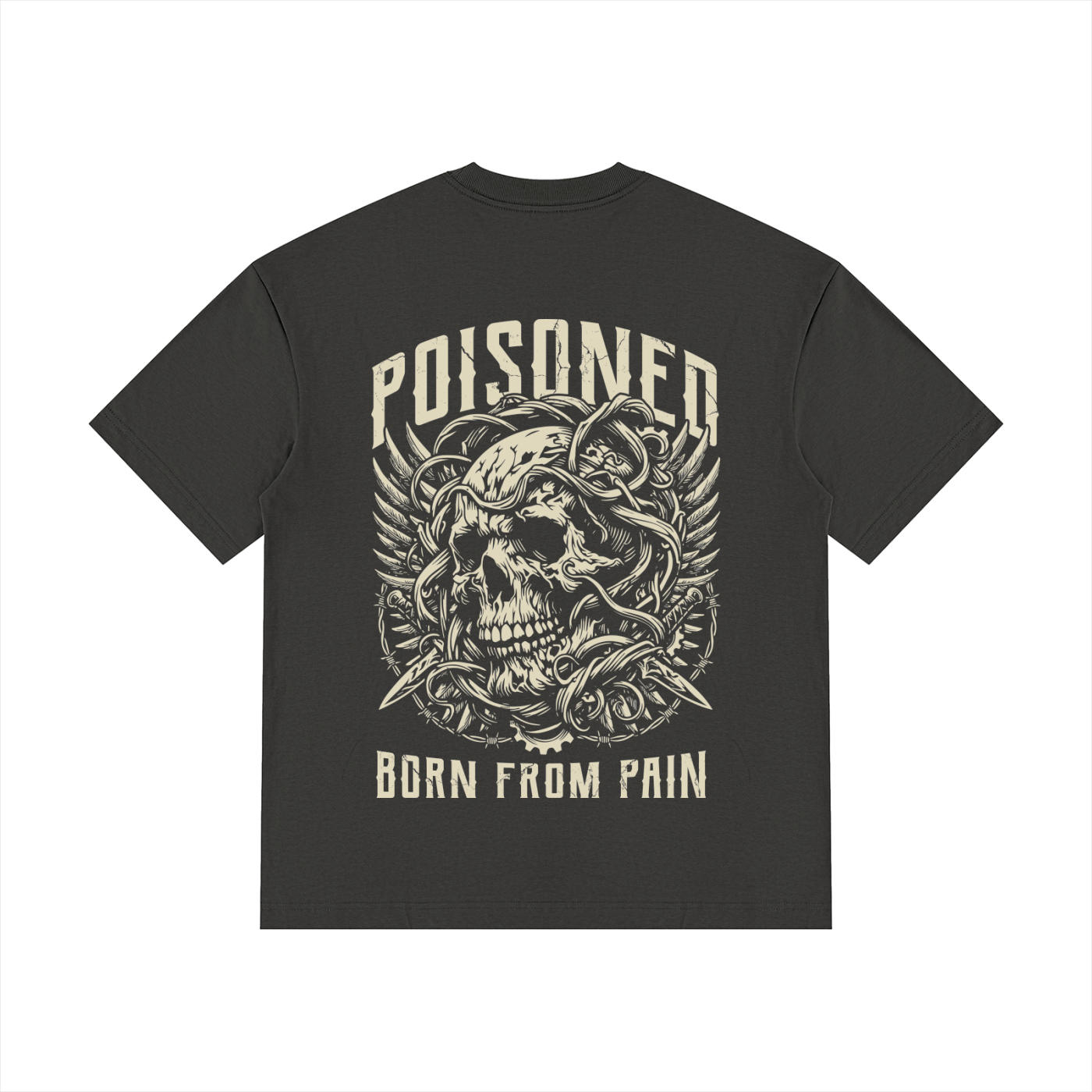 SLUMn Poisoned  Drop Shoulder Cotton T-Shirt