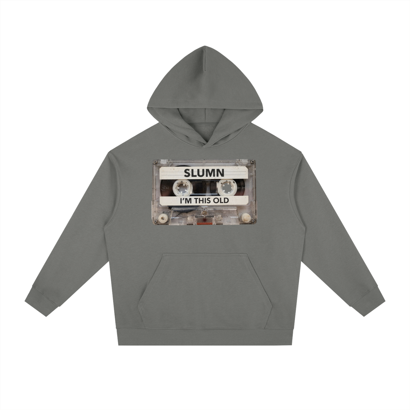 SLUMn Cassette Heavyweight Drop-Shoulder Hoodie
