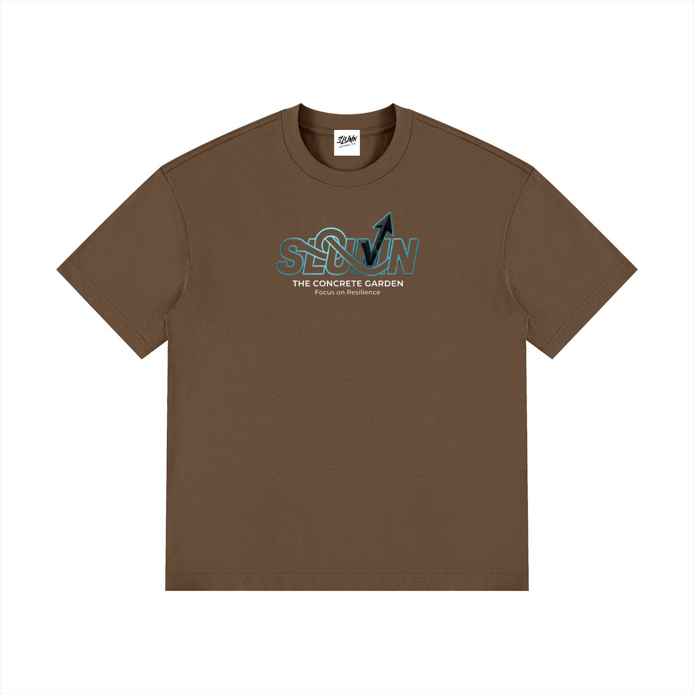 SLUMn  Drop Shoulder Cotton T-Shirt