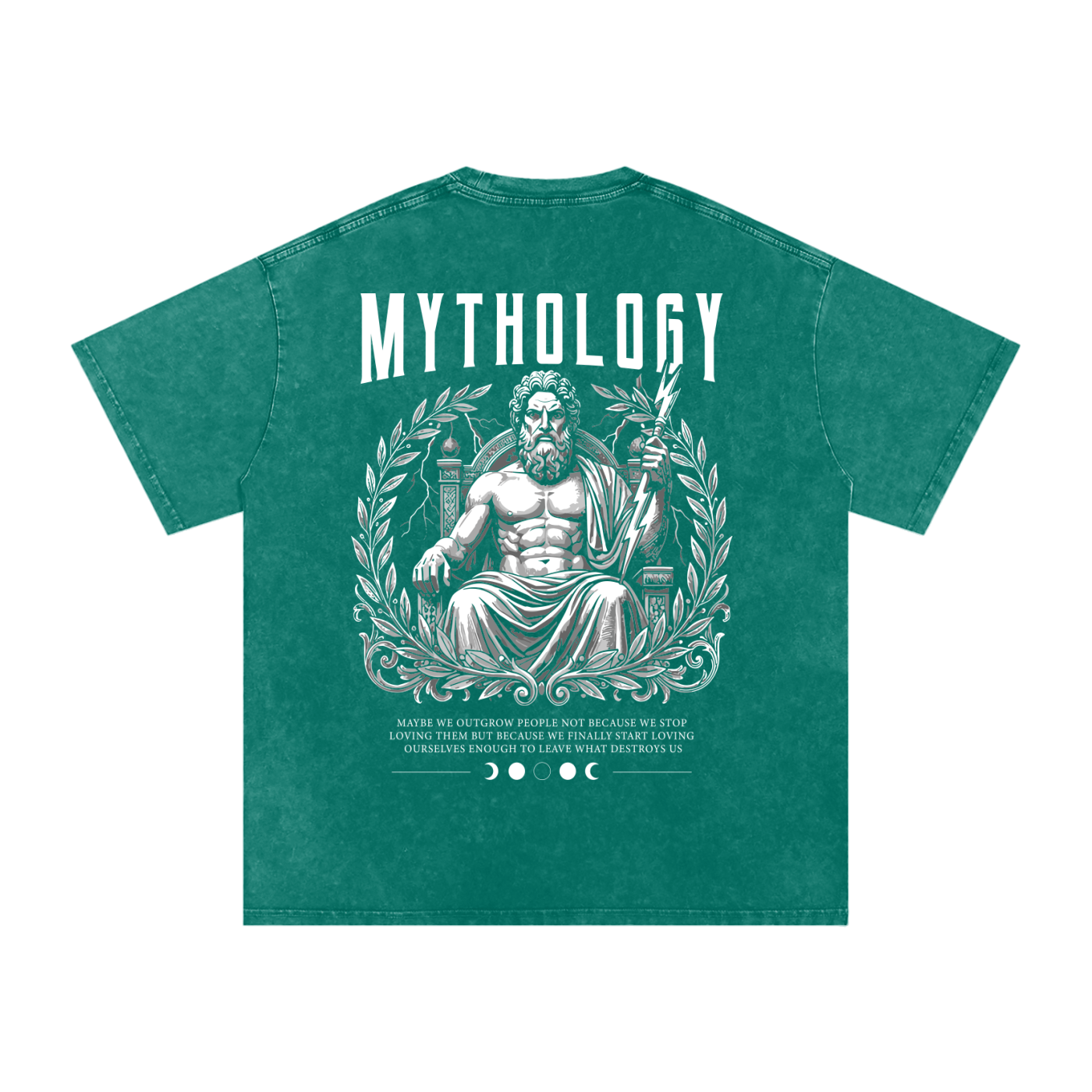 SLUMn Mythology Snow Washed Oversized T-Shirt
